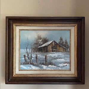 Vintage original oil Painting